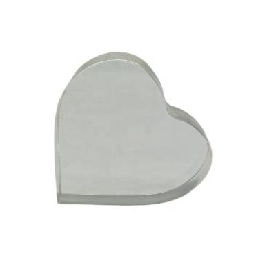 China Acrylic Cake Topper Blank Acrylic Heart for Party for sale