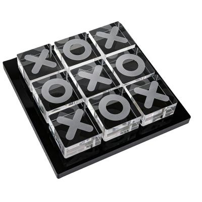 China Deluxe Custom Clear Acrylic Tic Tac Toe For Games for sale