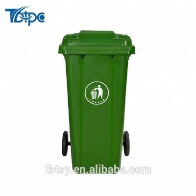 China 100 liter viable outdoor waste bin and 100 liter outdoor wheelie bin trash can for sale