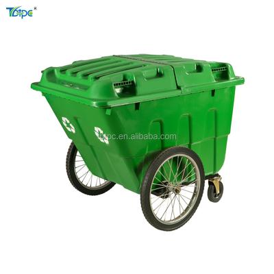 China Sustainable Dump Cart / Waste Cart / Dust Bin With Cart for sale