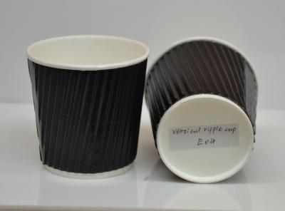 China Vertical Ripple Paper Cups for sale