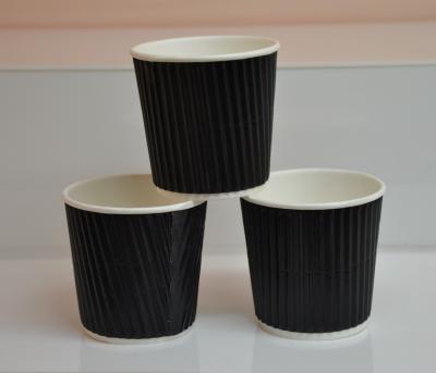 China Vertical Ripple Paper Cups for sale