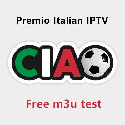 China Free Official Italy Iptv Rivenditore Pannello Italy 12mesi Italiano IPTV Scatola Trial Package Italian Reseller Panel For IT& EU for sale