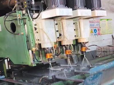 China Leaf Spring Drilling Hole Production Line Automatic Production Line for sale