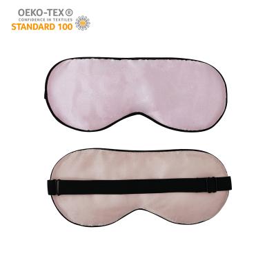 China Personal Care Products Wholesale Customize Design Satin Slip Silk Sleep Mask For Sleep 100% Silk Eye Mask for sale