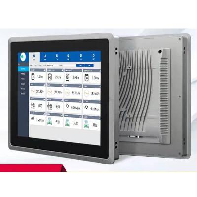 China Industrial Application China Manufacturer 15.6 / 27 Inch Full Flat Recessed Display Industrial PLC HMI All In One Touch Screen Industrial LCD Monitor for sale