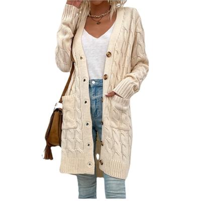 China 2021 Breathable Fashion Wholesale Autumn Bulks Long Solid Women Cardigan Coat for sale