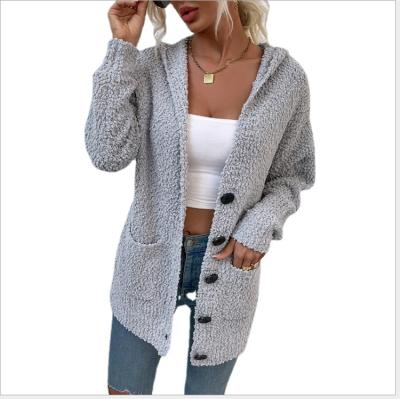 China 2021 Breathable Hot Selling Amazon Cardigan Woman Twist Sweater Casual Coat for sale