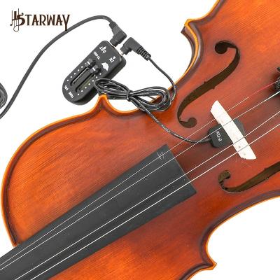 China Professional Piezo Pickup Violin Pickup Contact Microphone For Violin Accessories A007 for sale