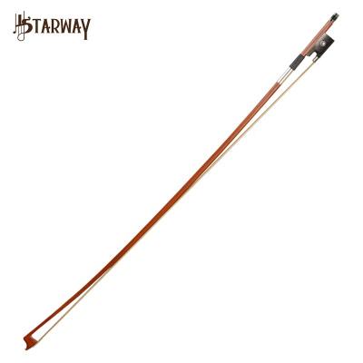 China Brazil wood and hair wood STARWAY Brazil ponytail hair and ponytail hair violin bow for 3/4 1/2 1/4 violin for sale