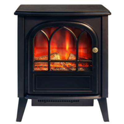 China Hotel flame free home decorative portable table steel bedroom electric fireplace heater for sale