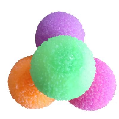 China Playing Colorful Soft Squishy Rubber Foam Ball Cleaning Ball 2022 Relaxation Rubber Squeeze Toys For Girls And Boys Relaxing Toys for sale