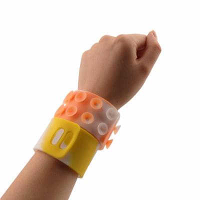 China Tiktok squidopop squidopop toy squidods sucker wristband suction trigger hot selling fidgety person for sale