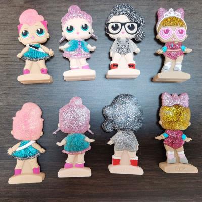 China PVC 3D Standing Toys With Glitters Rubber Plastic Toys Promotion Toys for sale