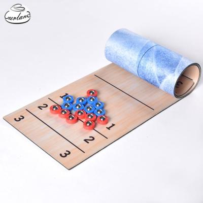 China Hot Selling 2 In 1 Skirting And Shuffleboard Table Top Game 90*20cm for sale