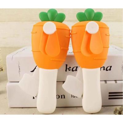 China Outdoor Customizable Cheap Portable Fan ABS Mini Fruit Fan for sale