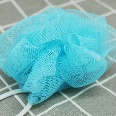 China Mesh Sponge Shower Bath Pouf Balls Body Scrubber Loofah Bath Sponge Body Scrubber for Exfoliating, Bath Ball for sale