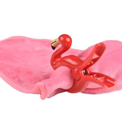 China SHC20004 New Design ABS Flamingo Beach Towel Clip for sale