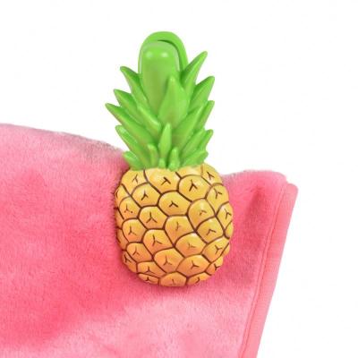 China Wholesale ABS Beach Towel Clip Pineapple Beach Towel Fruit Shaped Clip for sale