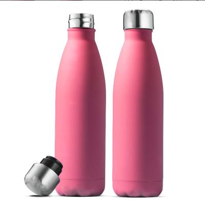 China PORTABLE Stainless Steel Water Bottle 17 Ounce, Smooth Insulated Water Bottles, Keeps Hot and Cold, 100% Leak Proof Lids for sale