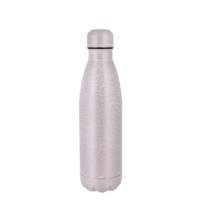 China Minimalist Sports Travel Bottle Vacuum Thermos Cola Shape Water Flask Double Wall Insulated Stainless Steel Tumbler With Custom Logo for sale