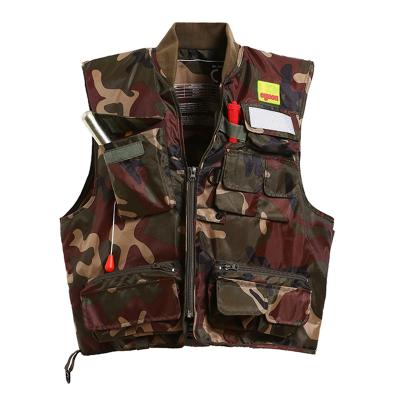 China Nylon Jersey Eyson PFD Auto Inflate Adult Camouflage Life Jacket Vest for sale