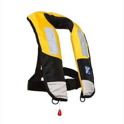 China 420D Oxford With Polyester / Neoprene Eyson PVC Inflatable Type 5 Life Jacket For Adults for sale