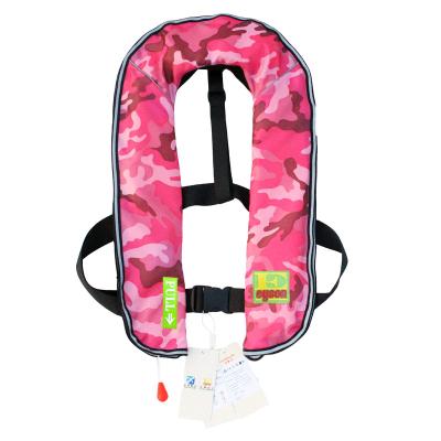 China Oxford Cloth Kids Inflatable Life Vest Jackets For Children 110N 150N Buoyancy Safety Life Jackets for sale