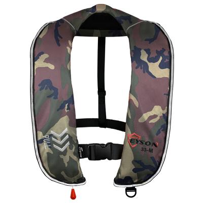 China Custom LOGO Inflatable Life Jackets 80N/110N/150N/275N Oxford Cloth Kids Life Jackets For Adult for sale