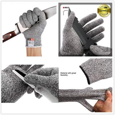 China Level 5 Cut Resistant Anti-Cut Glove HPPE Cut Resistant Eyson Safety Cut Proof Hands Working Gloves for sale