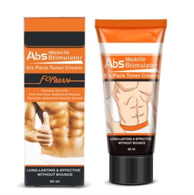 China Hot Weight Loss ABS Stimulator Cream Toner Belly Slimming Fat Burning Weight Loss Abdominal Muscle Cream Gel Cream Slimming Gel 60ml for sale