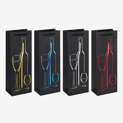 China Recycled Materials Manufacture Direct Wholesale Ready To Ship Premium Vine Red Wine Bag Red Wine Packaging for sale