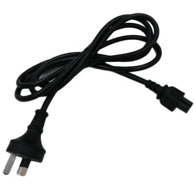 China Home Appliance AU 3 Pin Plug Into IEC C5 Mickey Mouse PC Power Cord for sale