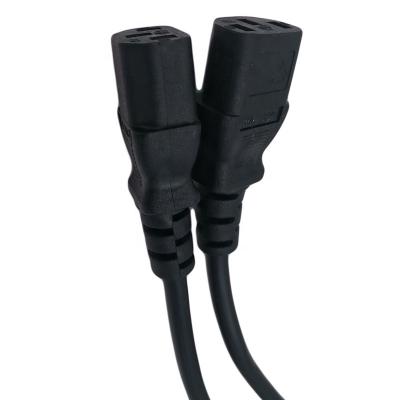 China Home Appliance Y Type IEC Distribution C13 C14 Extension Mains Cord for sale