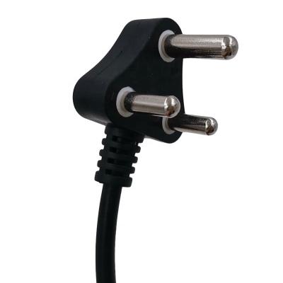 China Home Appliance 16A South Africa 3 Pin AC Power Cord for sale