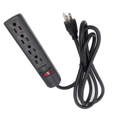 China Convenient 4 Ways Plug US Electric Power Strip for sale