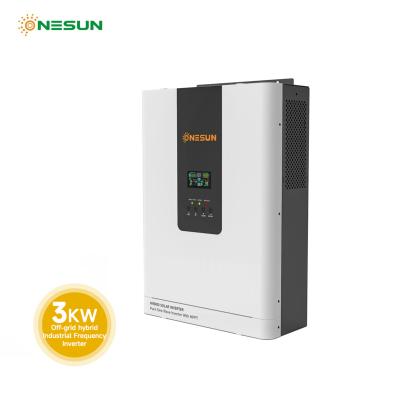 China Onesun Suppliers Frequency 3Kw Industrial Hybrid Solar Inverter Mppt For Home Solar Power System 312*125*490mm 385*195*520mm (Packaged) for sale