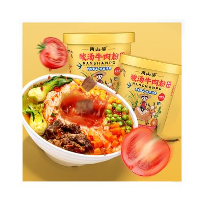 China NANSHANPO OEM Normal Odm Flesh Flavor Fried Noodles Ramen Healthy 5 Mins Bag Instant Ramen Noodles for sale