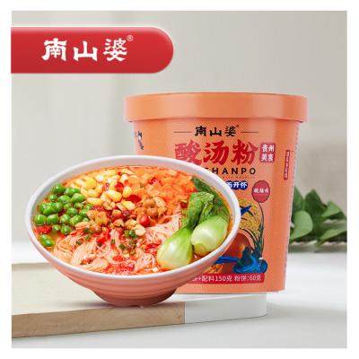 China NANSHANPO Instant Noodles Chinese Wholesale OEM Ramen Fried Spicy Instant Noodles No Cup for sale