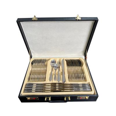 China MOQ Stainless Steel Silverware Dinner Fork Coffee Tea Spoon Viable Cutlery Low Set 72 for sale