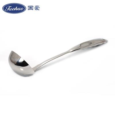 China Sustainable Promotional Chinese Soup Pouch 18/10 Stainless Steel Spoon Metal Heavy Chinese Soup Pouch for sale