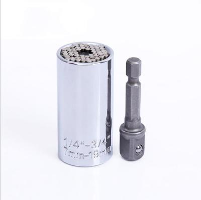 China SquareTriple Multi-Function Triple Square Universal Socket Wrench 1/4