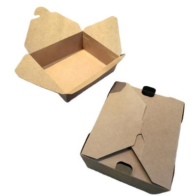 China Food Grade Biodegradable Food Safe Custom Take Out Bowls Noodle Pasta Take Out Noodle Paper Box for sale