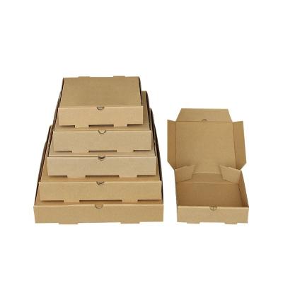 China Recycled Materials Custom Logo Printed 12 16 18 28 32 36 Inch Corrugated Cardboard Paper Pizza Box With Different Design for sale