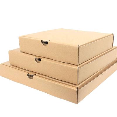 China Wholesale Custom Printed Recyclable Paper Pizza Cardboard Box Manufacturer Bulk Custom Pizza Packaging Box for sale