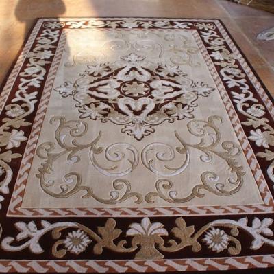 China Modern Persian Handmade Rug Handmade Silk Carpet for sale