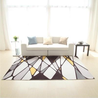 China Indoor Custom Logo Blanco Y Blanket Negro Printed Logo Printed Tufted Custom Rug Simple Luxury Famous Custom Rug Blanket for sale