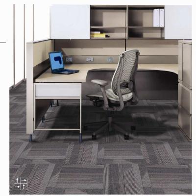 China Stain Resistant Competitive Price In Dubai Use Red Black Gray Carpet Tiles for sale