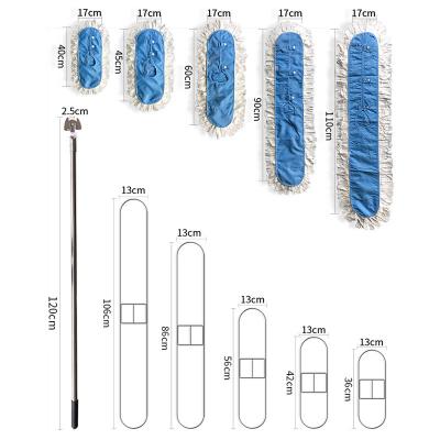 China Clean Room Use Anti-static Microfiber Mop ESD Cleanroom Mops for sale