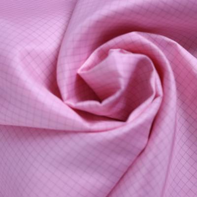 China 105gsm Electrostatic Discharge Fabric in Pink Optimal Protection for sale